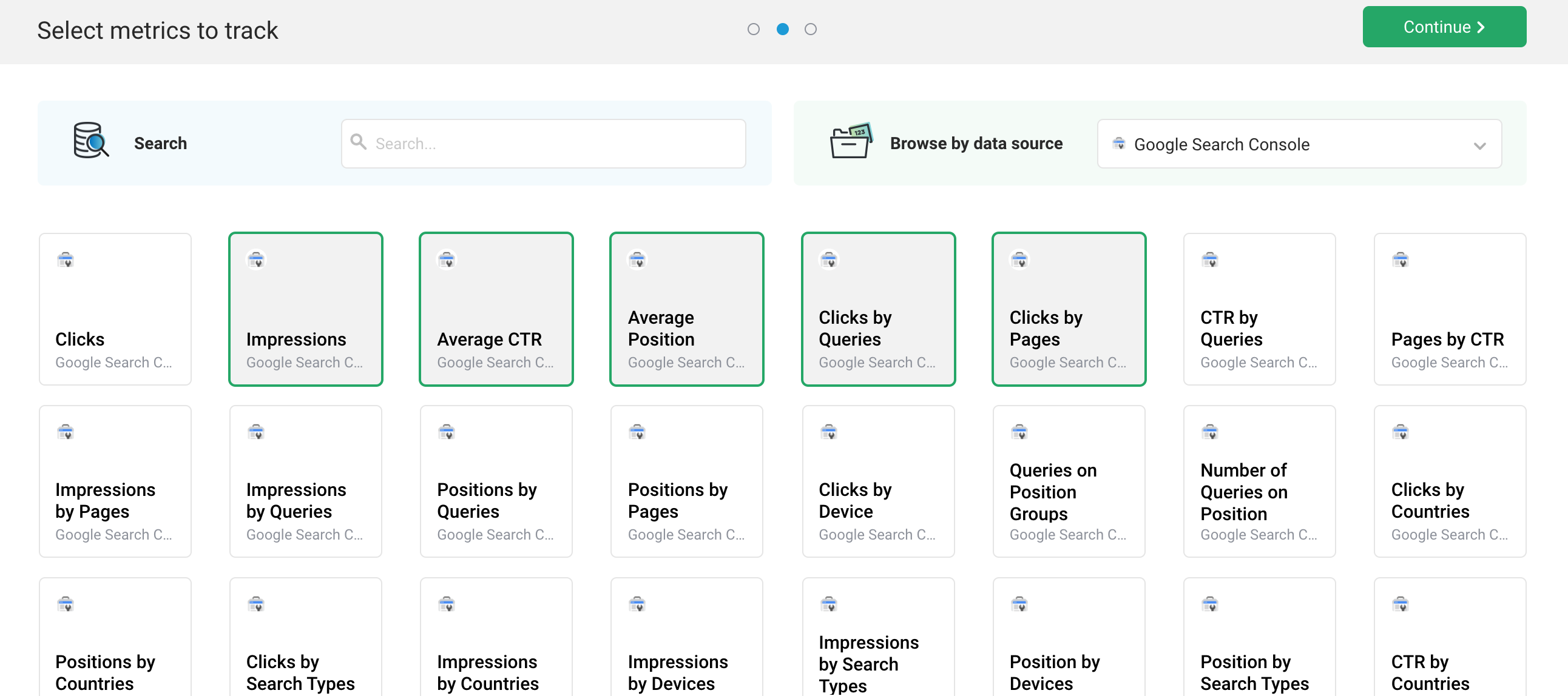 databox select a data source